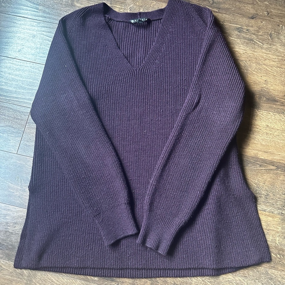 Athleta Deep Purple Sweater